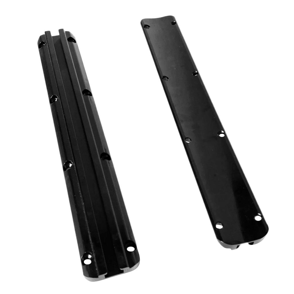 Fishing Boat Paddle - カヤックトラックレール アルミ製取り付けシステム 11.8インチ カヌーハードウェア 釣り竿ラック カヤックパーツ用