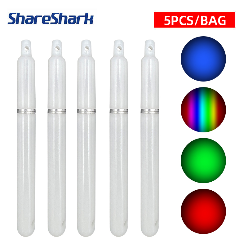 ShareShark 5個/袋 光るスティックライト 夜釣り - Fishing Boat Navigation Light のレビューと価格